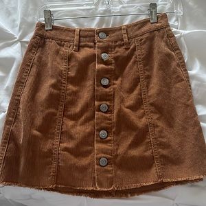Corduroy Skirt